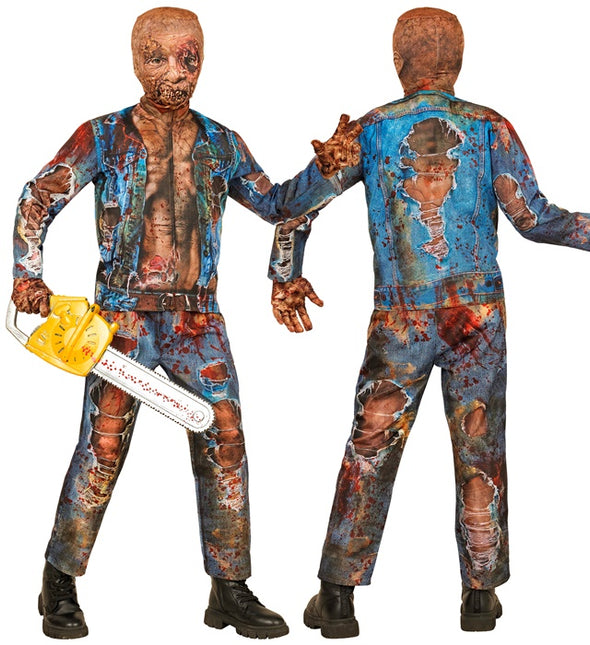 Zombie Kostüm Kind Jeans Blut