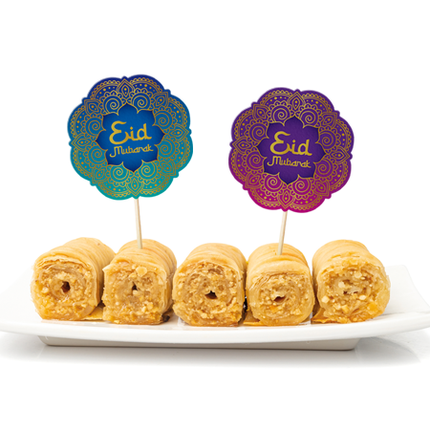 Ramadan Cocktailstäbchen Eid Mubarak 12 Stk.