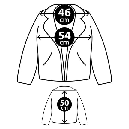Fluffy Rave-Jacke, hellrosa (M/L)
