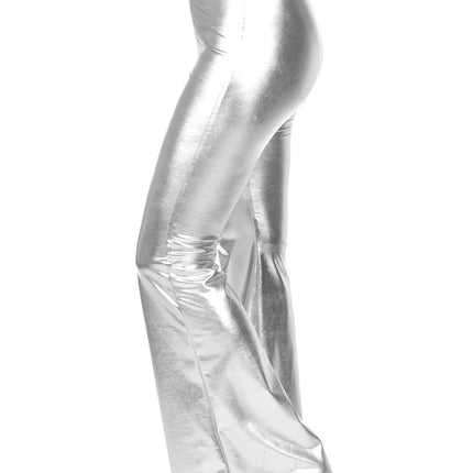 Flared Leggings (V) silber