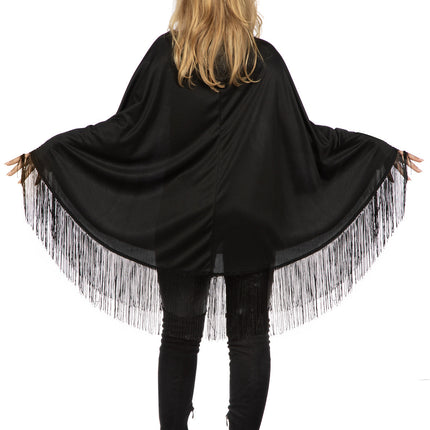 Hexe Poncho Damen