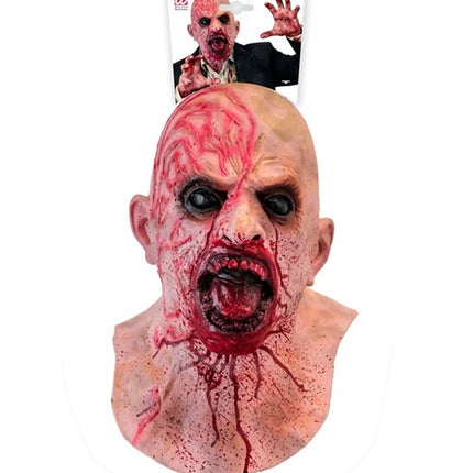 Blutige Zombie-Maske, Ganzkopf