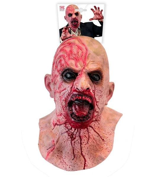 Blutige Zombie-Maske, Ganzkopf