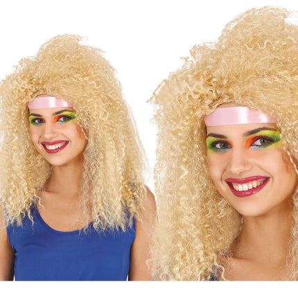 Blonde Perücke Locken