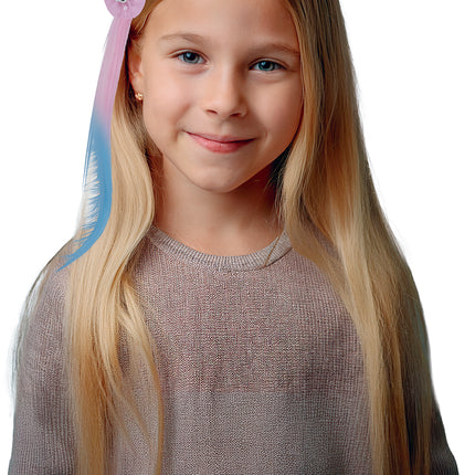 Einhorn Haarverlängerung 35cm