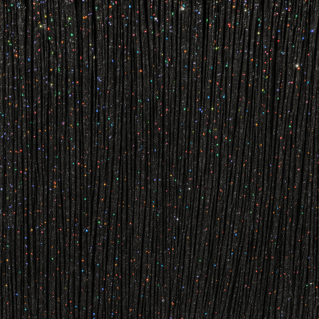 Farbige Haarverlängerung Glitter 50cm 3Stück