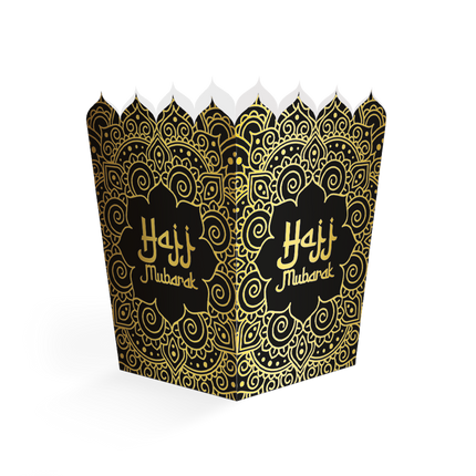 Snackboxen „Hajj Mubarak“, 10,5 cm, 8 Stück