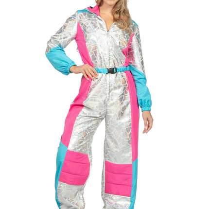 Silberner Skianzug Damen