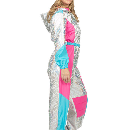 Silberner Skianzug Damen