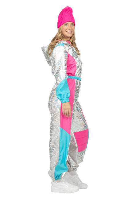 Silberner Skianzug Damen