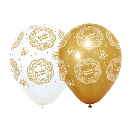 Luftballons „Ramadan Kareem“, 30 cm, 6 Stück