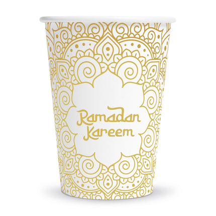 Becher „Ramadan Kareem“, 210 ml, 8 Stück