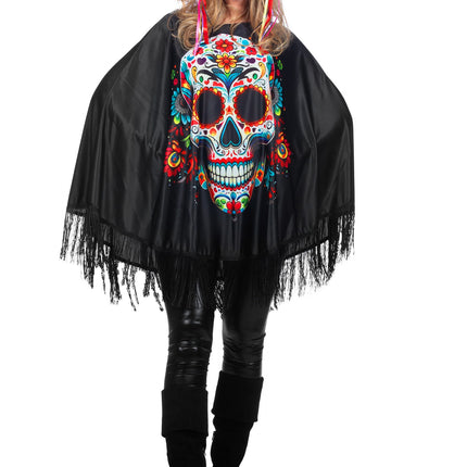 Dia De Los Muertos Poncho Damen
