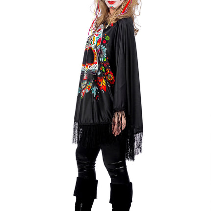 Dia De Los Muertos Poncho Damen