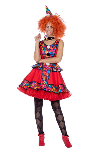 Clown Kleid Damen