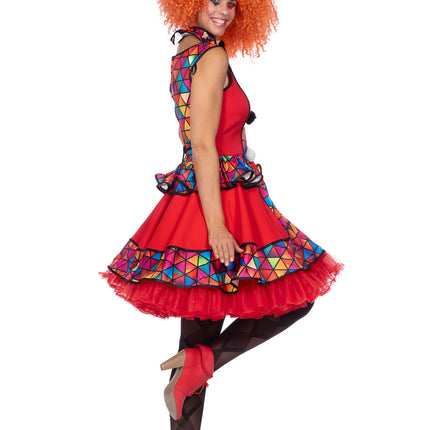 Clown Kleid Damen