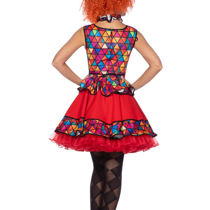 Clown Kleid Damen