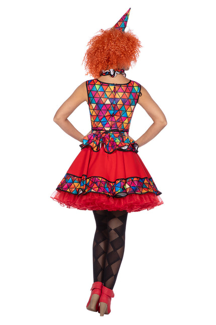 Clown Kleid Damen