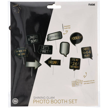 Geburtstag Photobooth Requisiten 10 Stk.