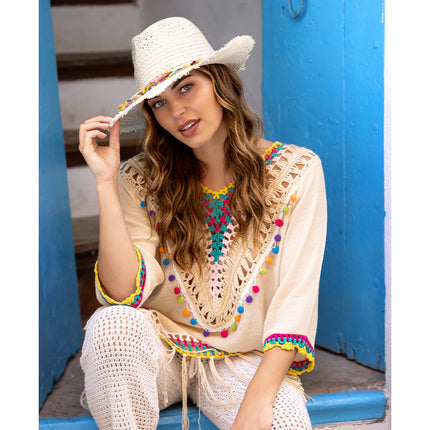 Hut im Bohemian-Stil