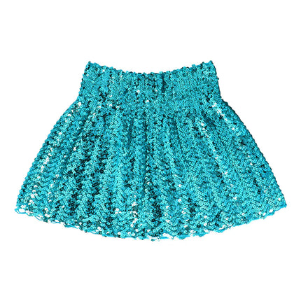 Turquoise Rok Glitters