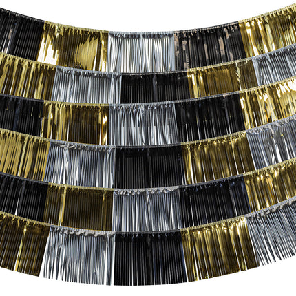 Backdrop-Girlande Party Time