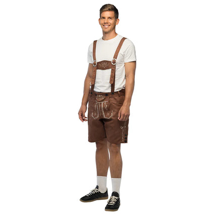 Bruine Lederhose Fritz