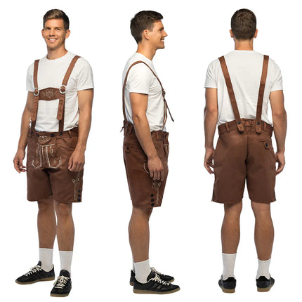 Bruine Lederhose Fritz