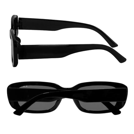 Techno-Partybrille, schwarz
