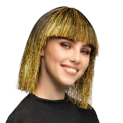 Gouden Pruik Tinsel