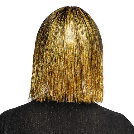 Gouden Pruik Tinsel