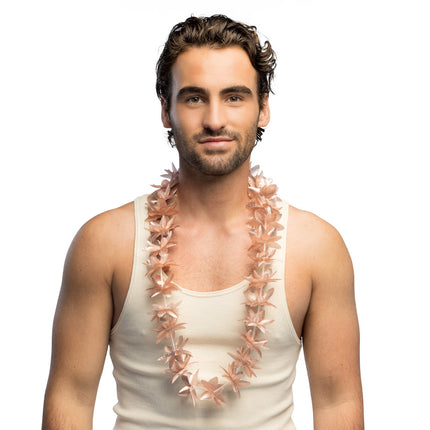 Rose Gold Hawaii Kranz 1m