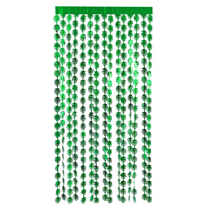 Folienvorhang Palmenblätter