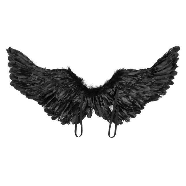 LED Engelsflügel schwarz