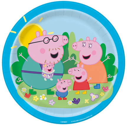 8 PEPPA PIG 9" PLT