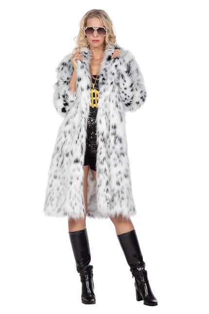 Pelzmantel Dalmatiner lang (V)