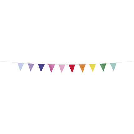 Bunte Girlande Plastik 6m