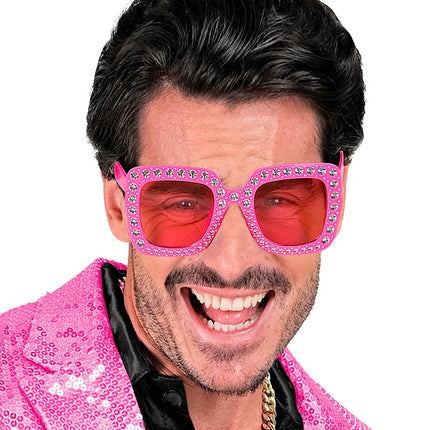BRILLE ROSA MIT STRASSSTEINEN