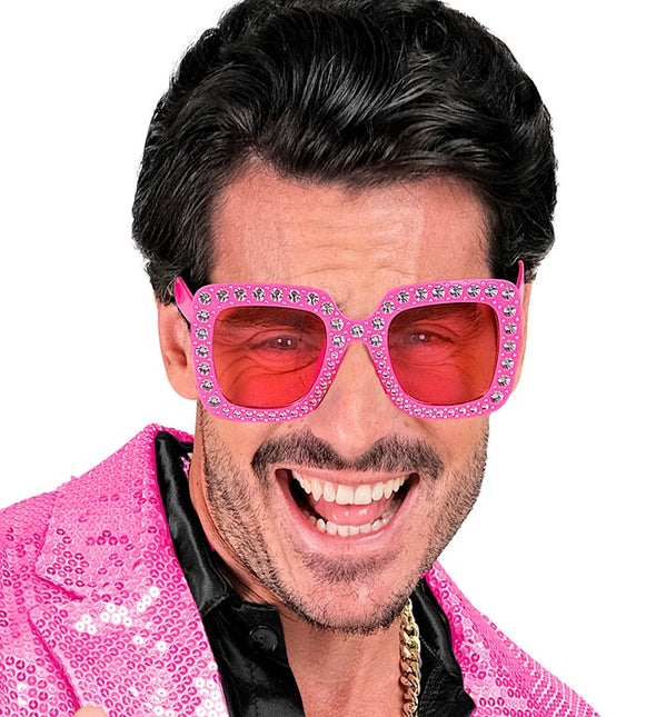 BRILLE ROSA MIT STRASSSTEINEN