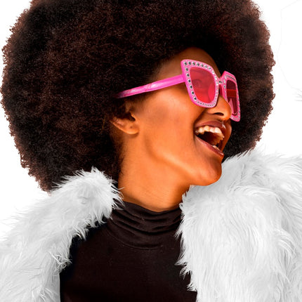 BRILLE ROSA MIT STRASSSTEINEN