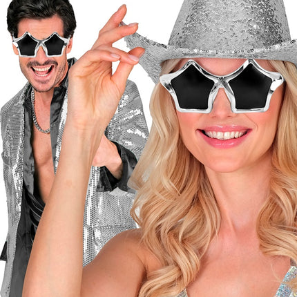 BRILLE STERNE SILBER