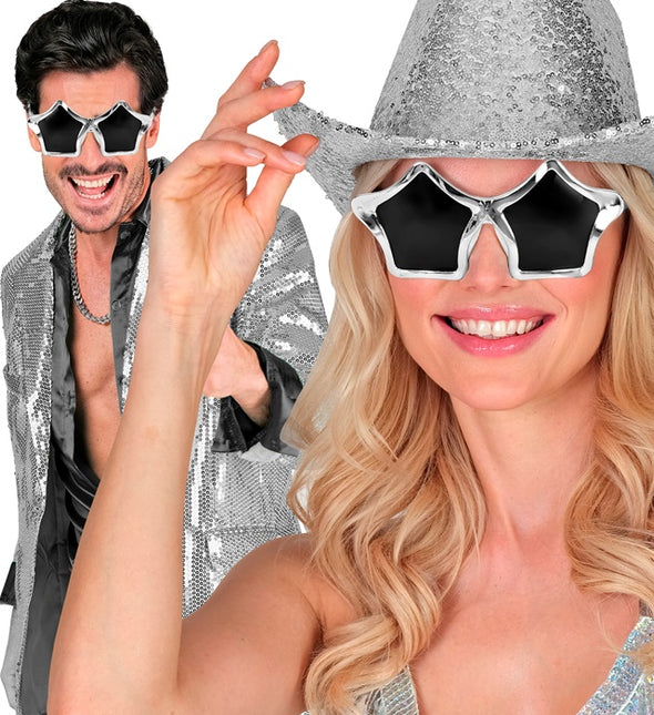 BRILLE STERNE SILBER
