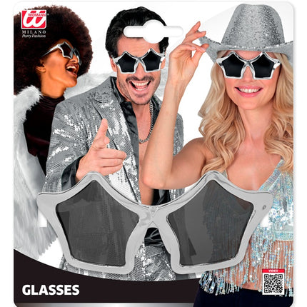 BRILLE STERNE SILBER