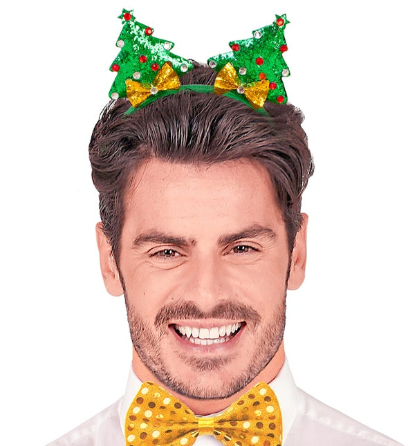 Haarband Weihnachtsbaum Glamour