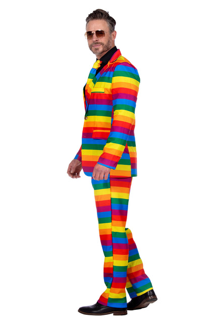 Regenbogen Anzug Männer 3 Stück