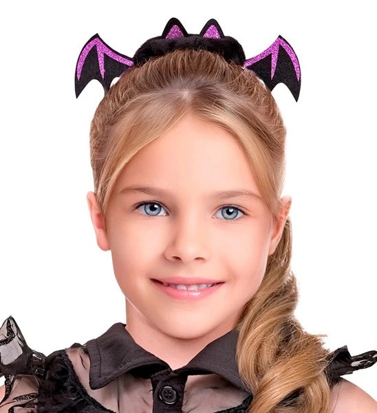 Halloween-Haargummi mit Fledermausmotiv für Kinder
