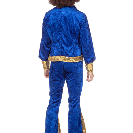 Glitter Disco Set blau/gold