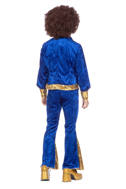 Glitter Disco Set blau/gold