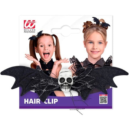HAARSPANGE MIT FLEDERMAUS-SCHÄDEL FÜR KINDER