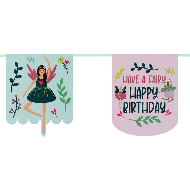 Ballerina Girlande Happy Birthday 6m